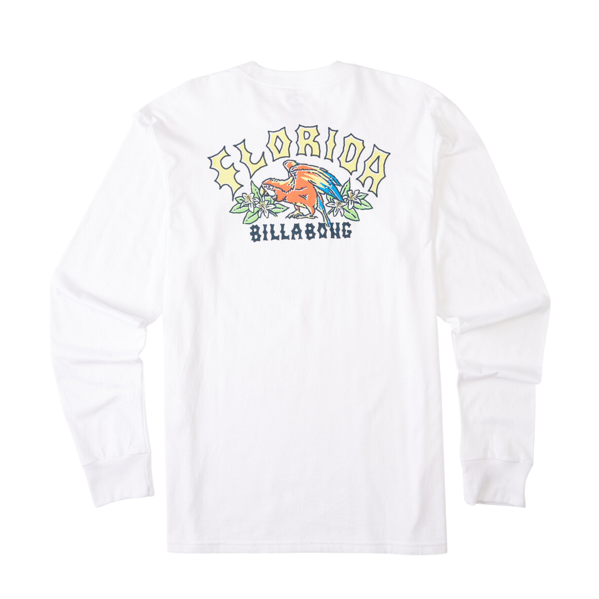 Billabong Arch Florida Long Sleeve T Shirt for Men White
