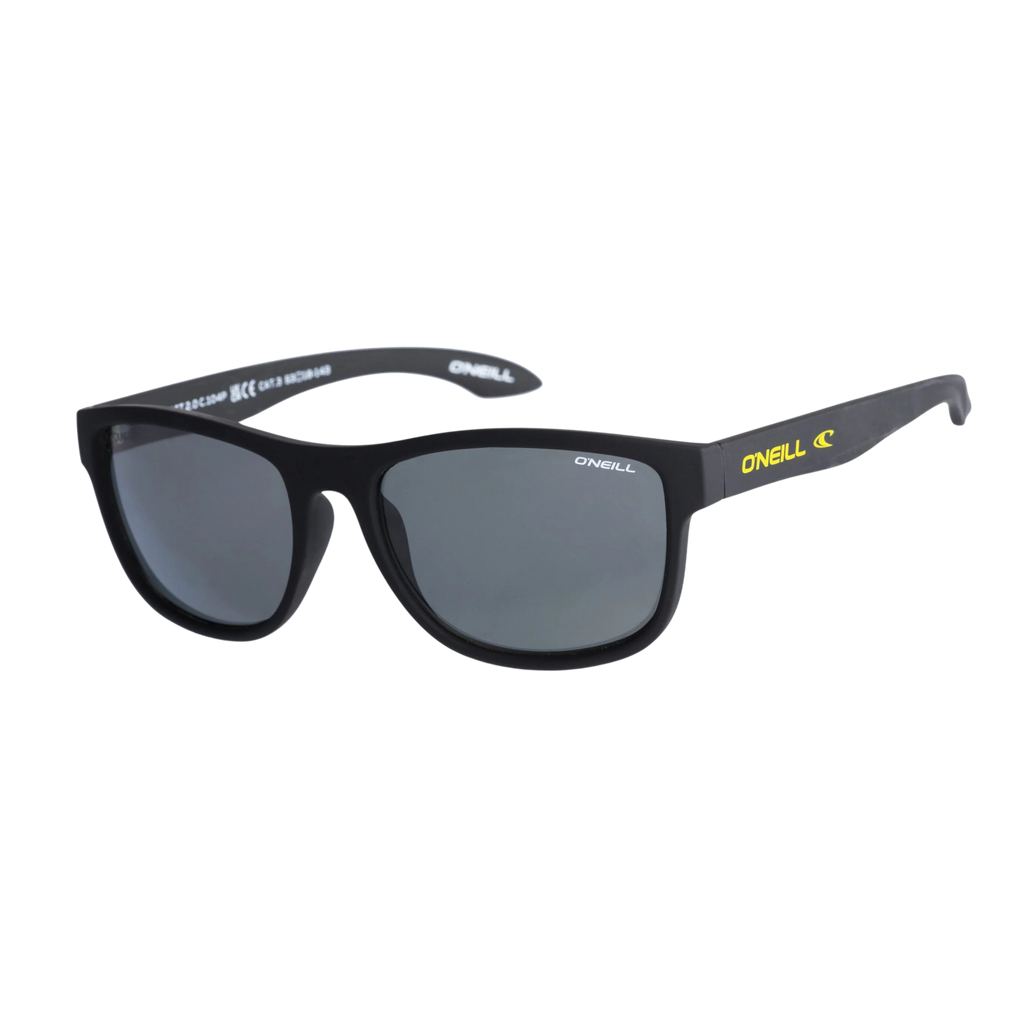 O'neill Sunglasses - Coast 2.0 - Rubberized Matte Black / Smoke Polarized-Sunglasses-O'neill-Polarized-Unisex-Rubberized Matte Black / Smoke Polarized-Spunkys Surf Shop LLC