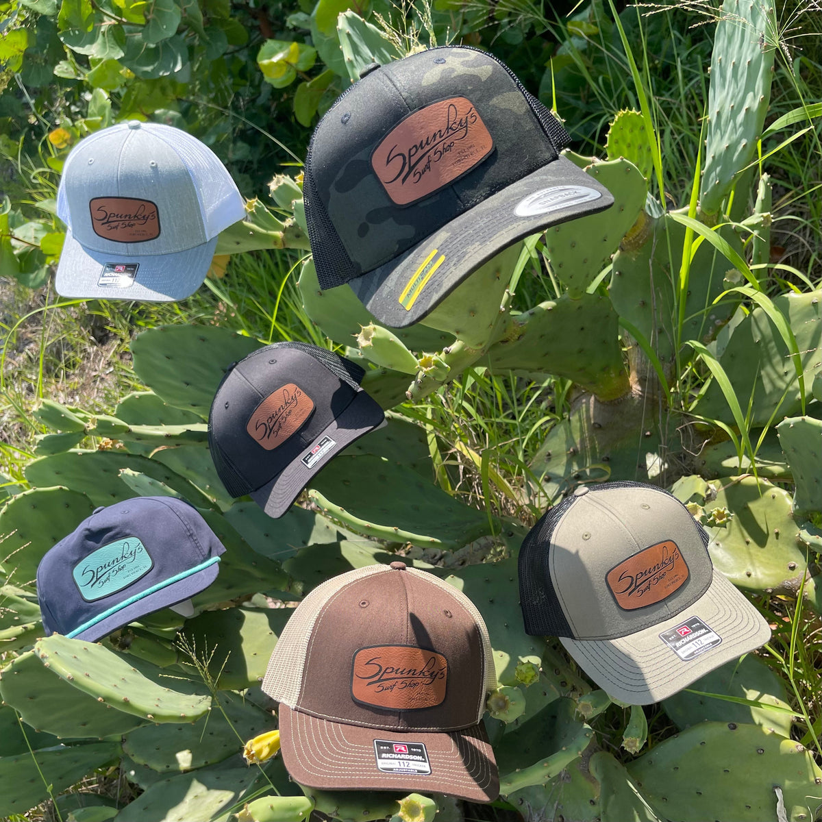 Trucker top patch hat