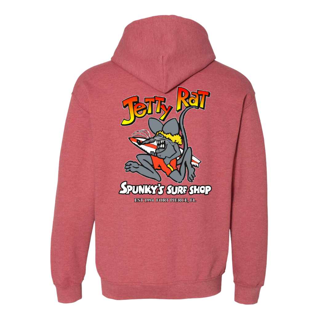 Spunky's - Full Zip Hoodie - Jetty Rat - Unisex