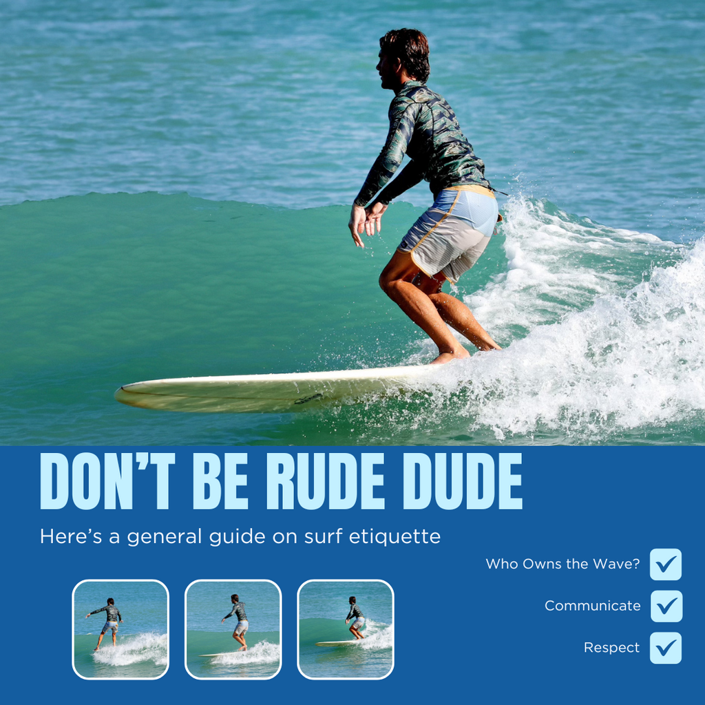 Don't be rude dude! Spunky's guide on surf etiquette