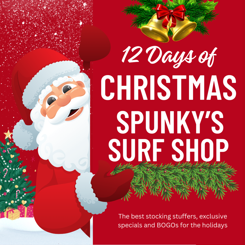 12 Days of Christmas with Spunky's Surf Shop-Spunkys Surf Shop-Fort Pierce-Florida-Treasure Coast