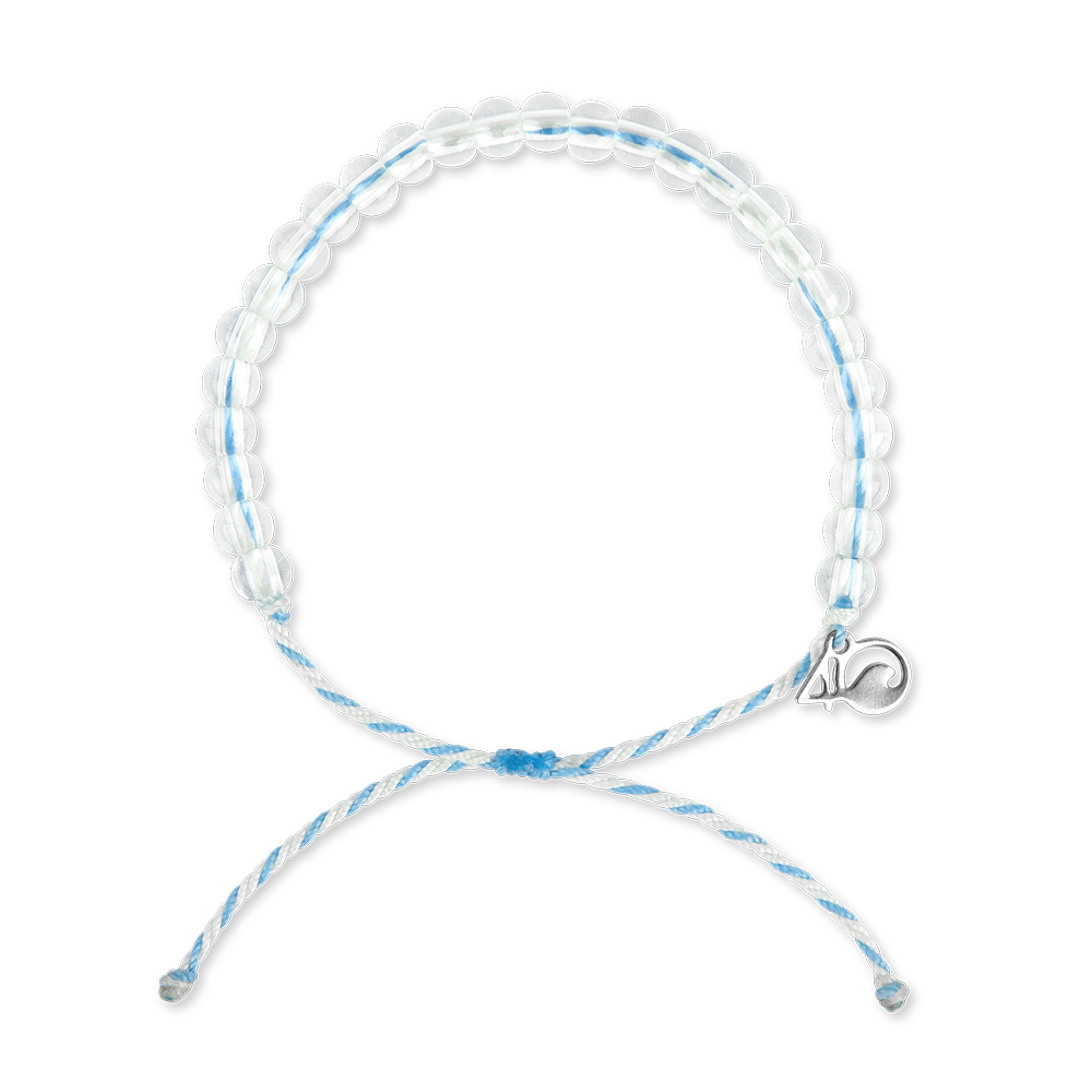 4Ocean - Beluga Whale-Jewelry-4Ocean-White / Light Blue-Spunkys Surf Shop LLC