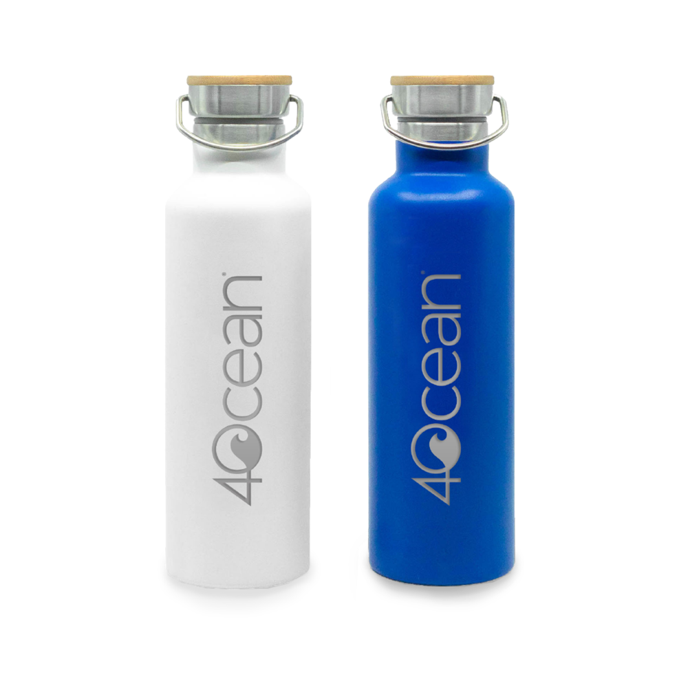 4Ocean - Reusable Bottle-Lifestyle-4Ocean-Blue-Spunkys Surf Shop LLC