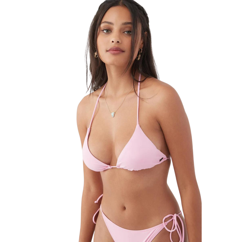 O'neill - Saltwater Solids Venice - Swim Tops - Womens-Swim Tops-O'neill-XS-Womens-Pink-Spunkys Surf Shop LLC