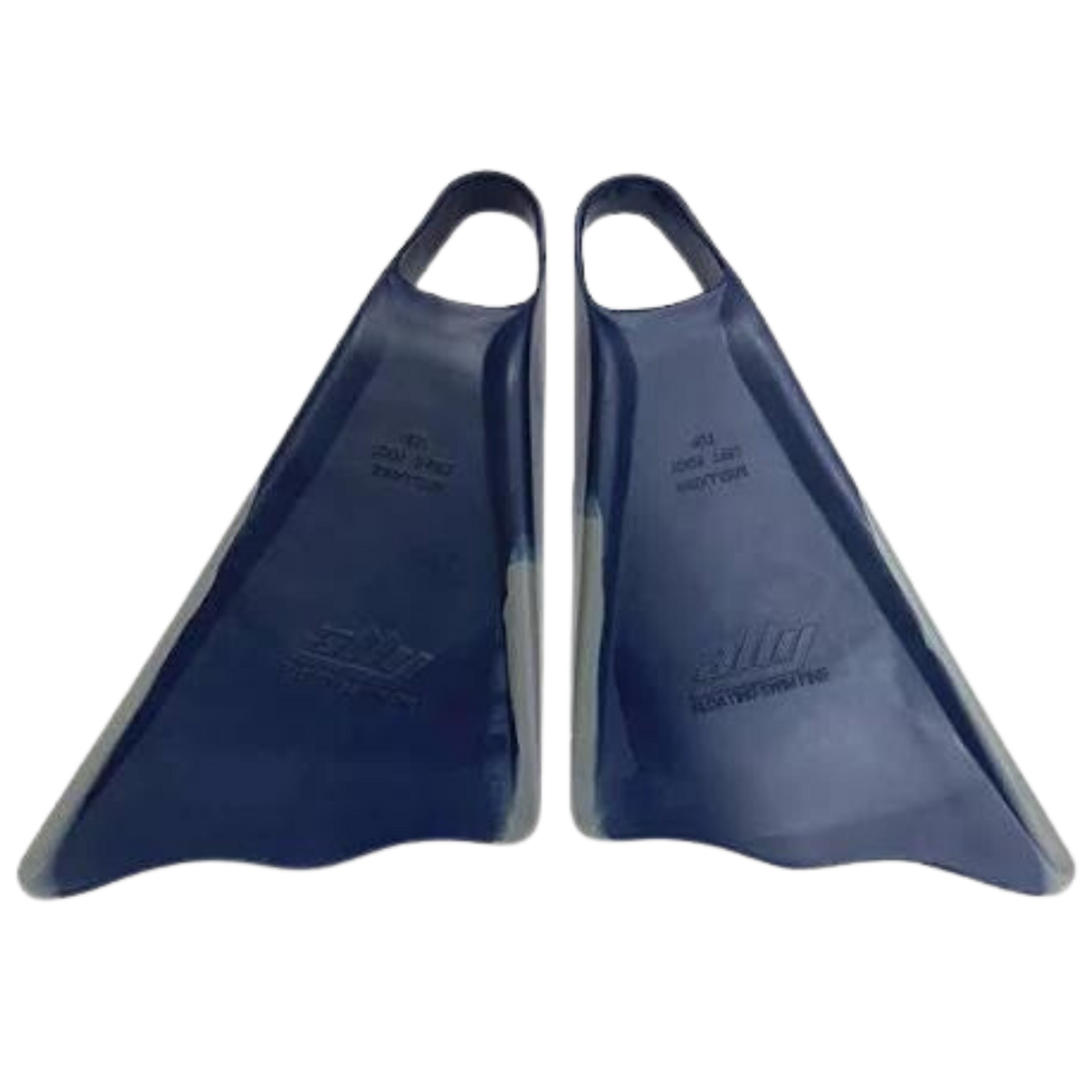Ally - Bodyboard Swim Fins-Accessories-Ally Swim Fins-Small-Blue & Grey-Spunkys Surf Shop LLC