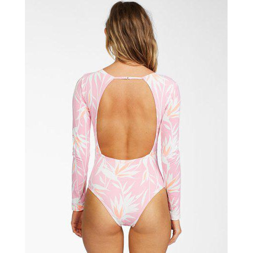 Billabong -Another Paradise Long Sleeve Swimsuit-Women-Rash Guards-Billabong-Spunkys Surf Shop LLC