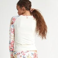 Billabong - Coral Sands Long Sleeve - Rash Guard - Women-Rash Guards-Billabong-S-Womens-Sunkissed Pink-Spunkys Surf Shop LLC