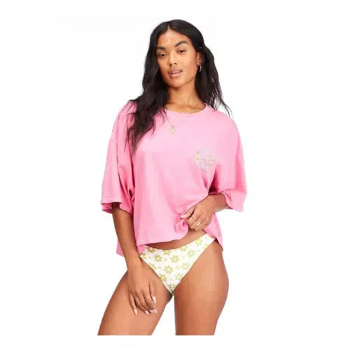 Billabong - Feeling Free Graphic T-Shirt- Women-T-Shirts-Billabong-Spunkys Surf Shop LLC