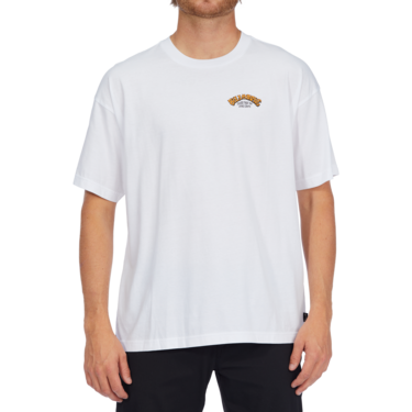 Billabong - Peaceful Short Sleeve - T-Shirts - Mens-T-Shirts-Billabong-S-Mens-White-Spunkys Surf Shop LLC