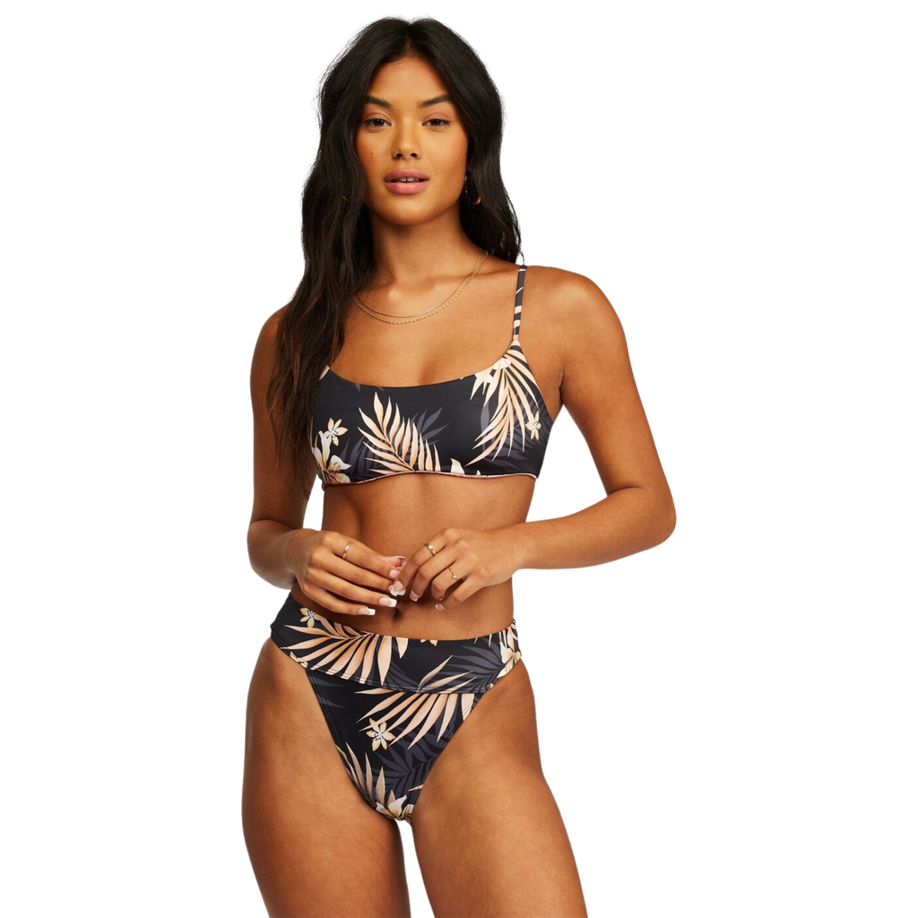 Billabong - Safari Nights Skinny - Swim Tops - Women-Swim Tops-Billabong-XS-Black Pebble-Spunkys Surf Shop LLC