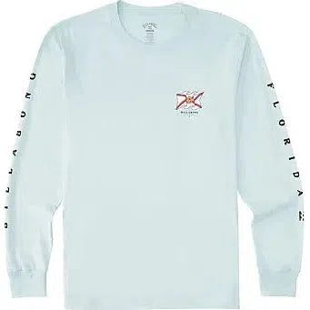 Billabong - Salute FL M Tees - T-Shirts - Mens-T-Shirts-Billabong-S-Mens-Coastal Blue-Spunkys Surf Shop LLC