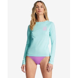 Billabong -Sol Searcher Long Sleeve UPF 50 - Rash Guards - Womens-Rash Guards-Billabong-Spunkys Surf Shop LLC