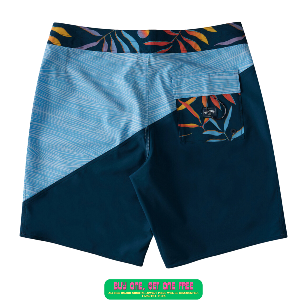 Billabong - T Street Pro Boardshorts 19" - Men-Board Shorts-Billabong-30-Men-Blue Haze-Spunkys Surf Shop LLC