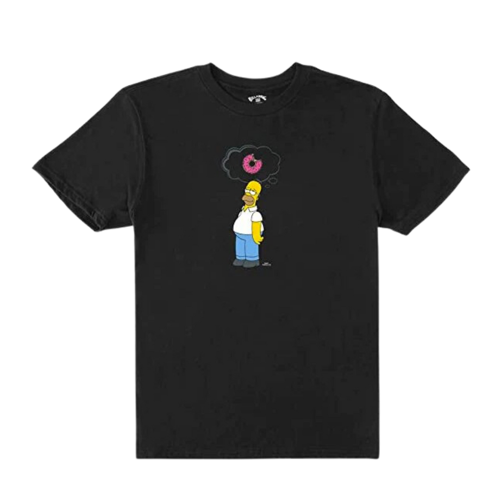 Billabong - The Simpsons Donut Organic Short Sleeve - T-Shirts - Mens