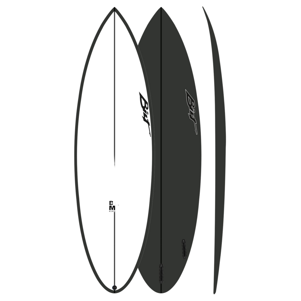 Bilt - Big Mac - Surfboard-Shortboards-Bilt-Charcoal-6'0"-Spunkys Surf Shop LLC