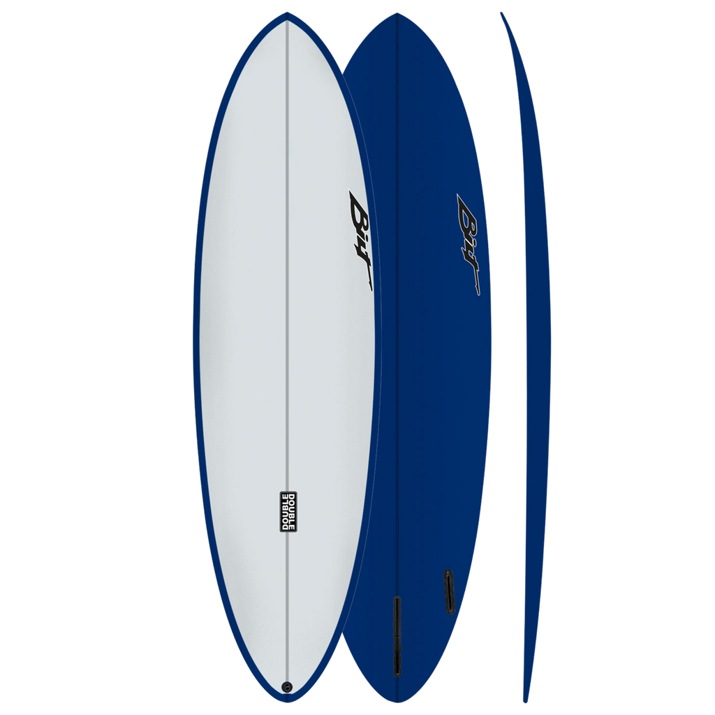 Bilt - Double Double - Surfboard-Funboards-Bilt-Navy-6'10"-Spunkys Surf Shop LLC