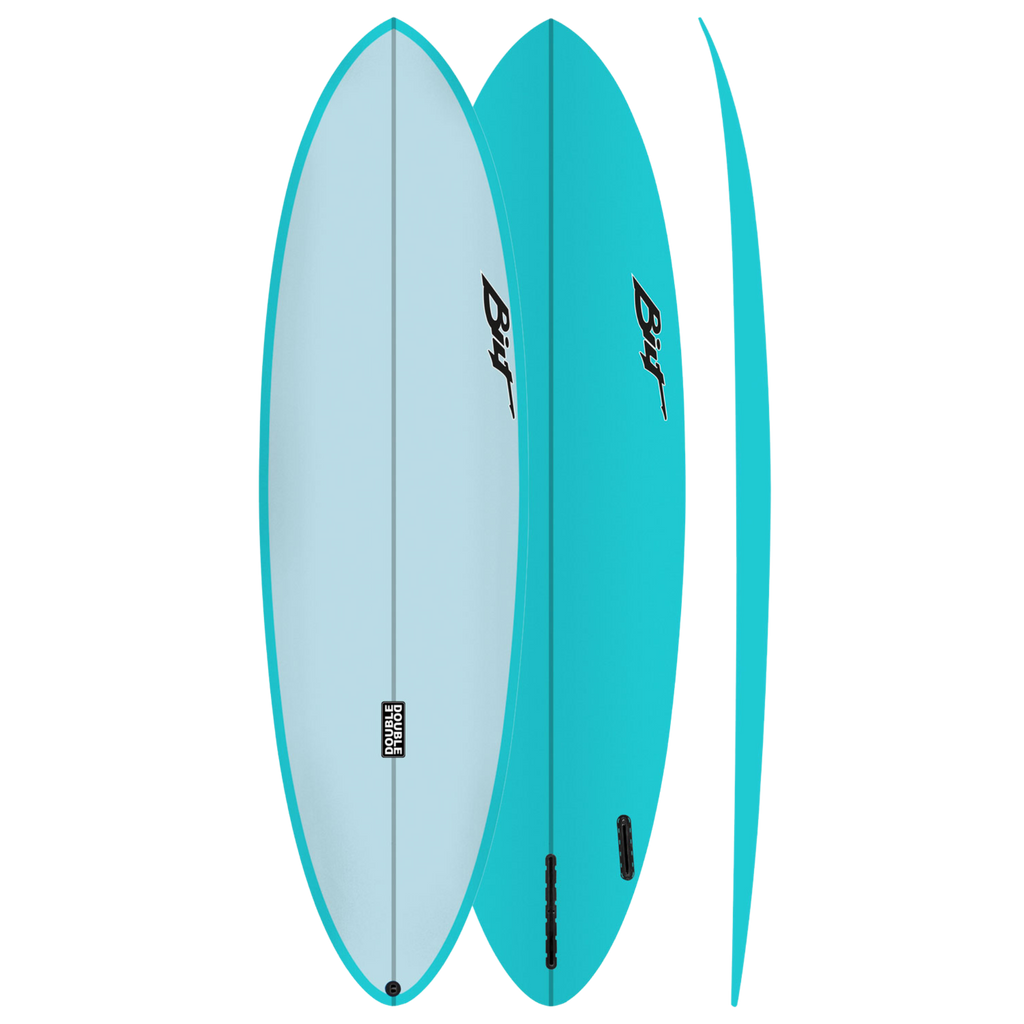 Bilt - Double Double - Surfboard-Funboards-Bilt-Sea Foam-6'10"-Spunkys Surf Shop LLC