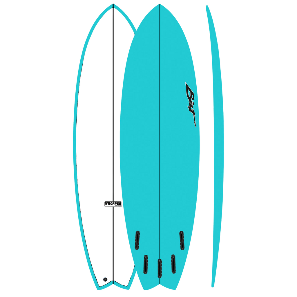 Bilt - Whopper Extra Cheese - Surfboard-Funboards-Bilt-Sea Foam-6'0"-Spunkys Surf Shop LLC