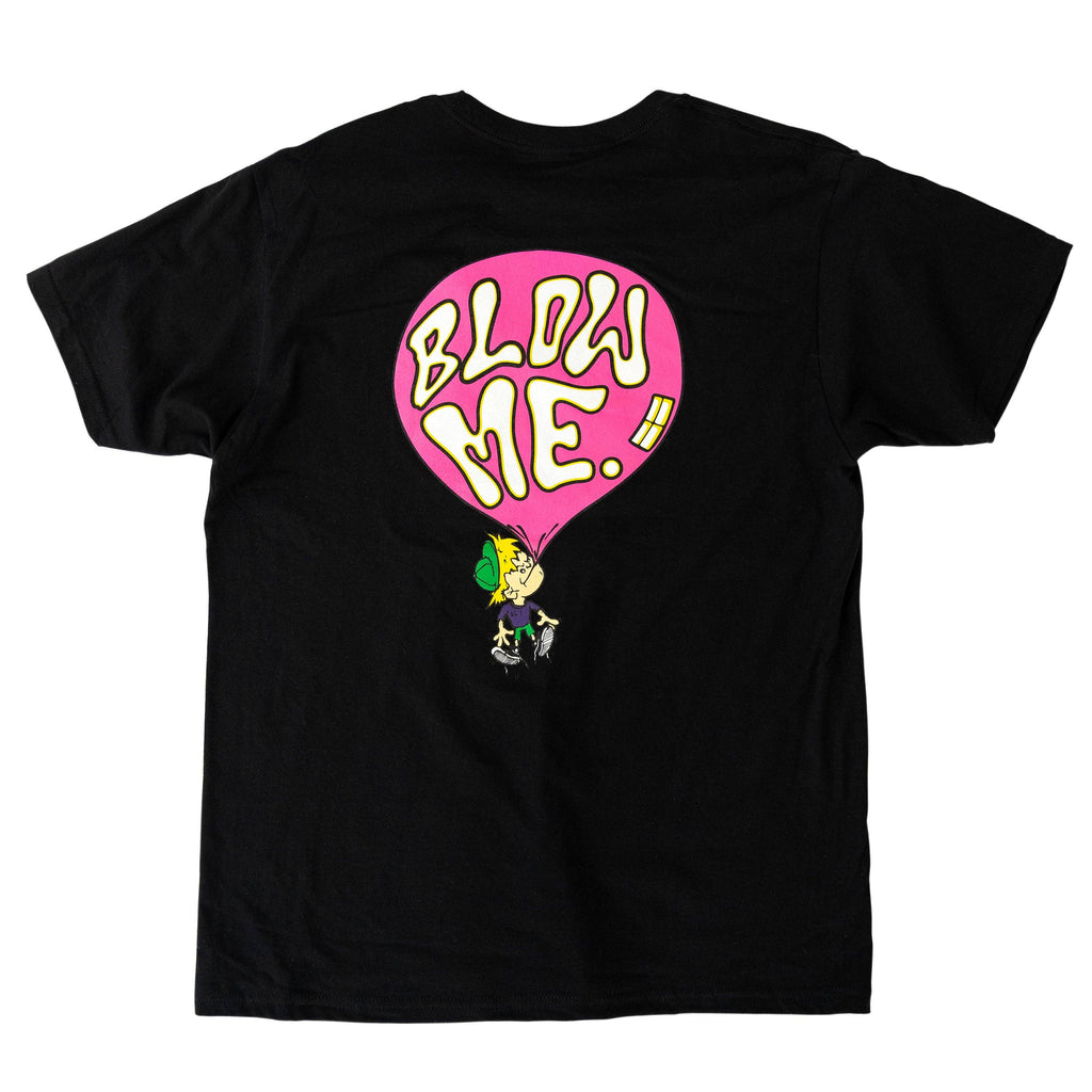 Bubble Gum Surf Wax - Blow Me - T-Shirt - Men-T-Shirts-Bubble Gum Surf Wax-Black-Medium-Spunkys Surf Shop LLC