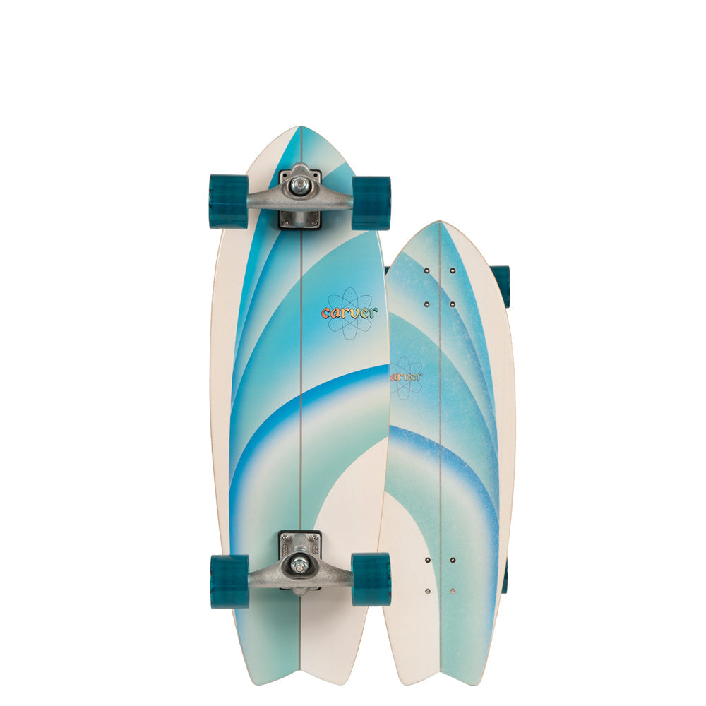 Carver - Emerald Peak - Surfskate Complete-Skateboards-Carver-CX Raw-Spunkys Surf Shop LLC