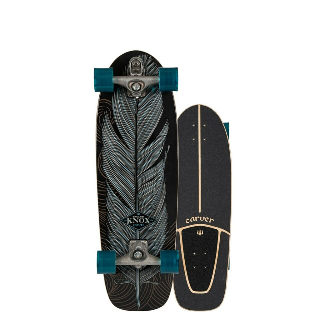 Carver - Knox Quill - Surfskate Complete-Skateboards-Carver-C7 Raw-Spunkys Surf Shop LLC