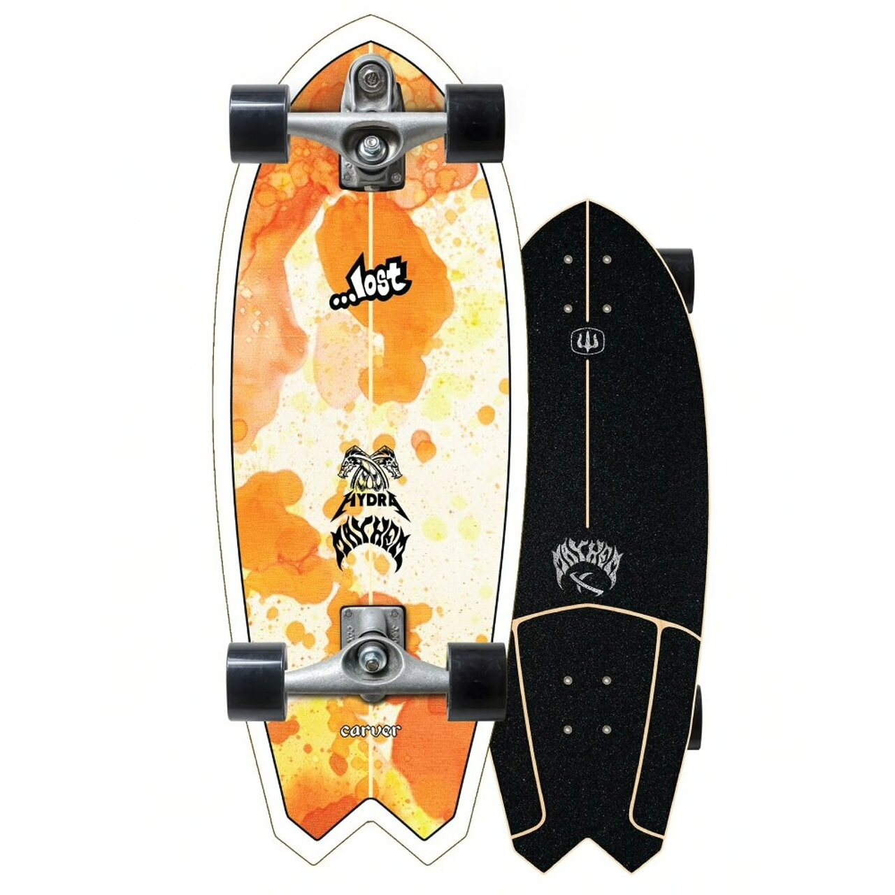 Carver - Lost Hydra - Surfskate Complete – Spunkys Surf Shop LLC