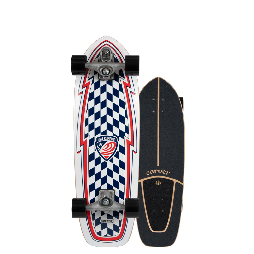 Carver - USA Booster - Surfskate Complete-Skateboards-Carver-C7-Spunkys Surf Shop LLC