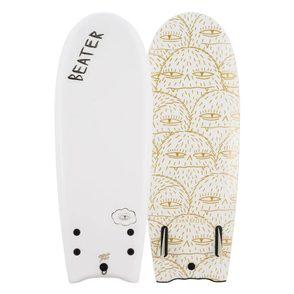 Catch Surf - Beater Original 54 - Evan Rossel-Softboards-Catch Surf-White-Spunkys Surf Shop LLC