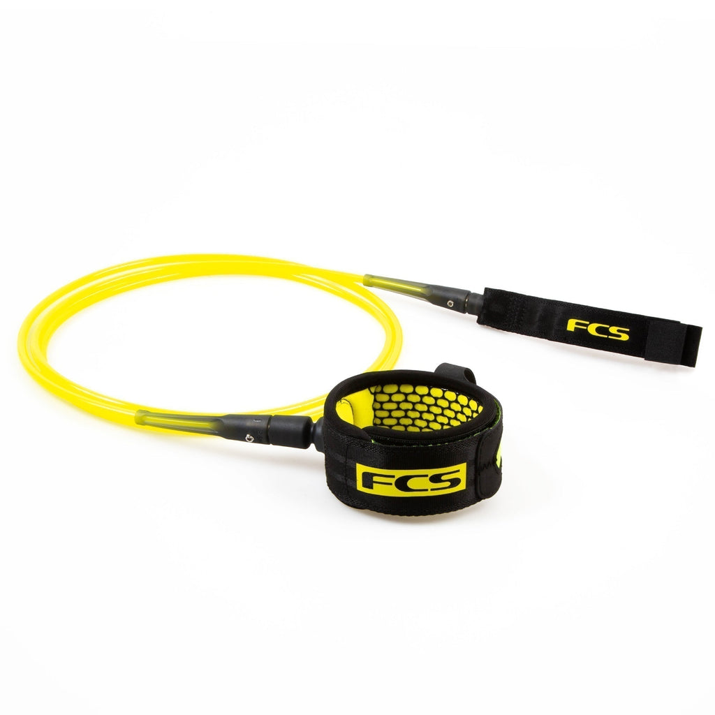 FCS - 10' Longboard Ankle Essential Leash-Leashes-FCS-Black-Spunkys Surf Shop LLC