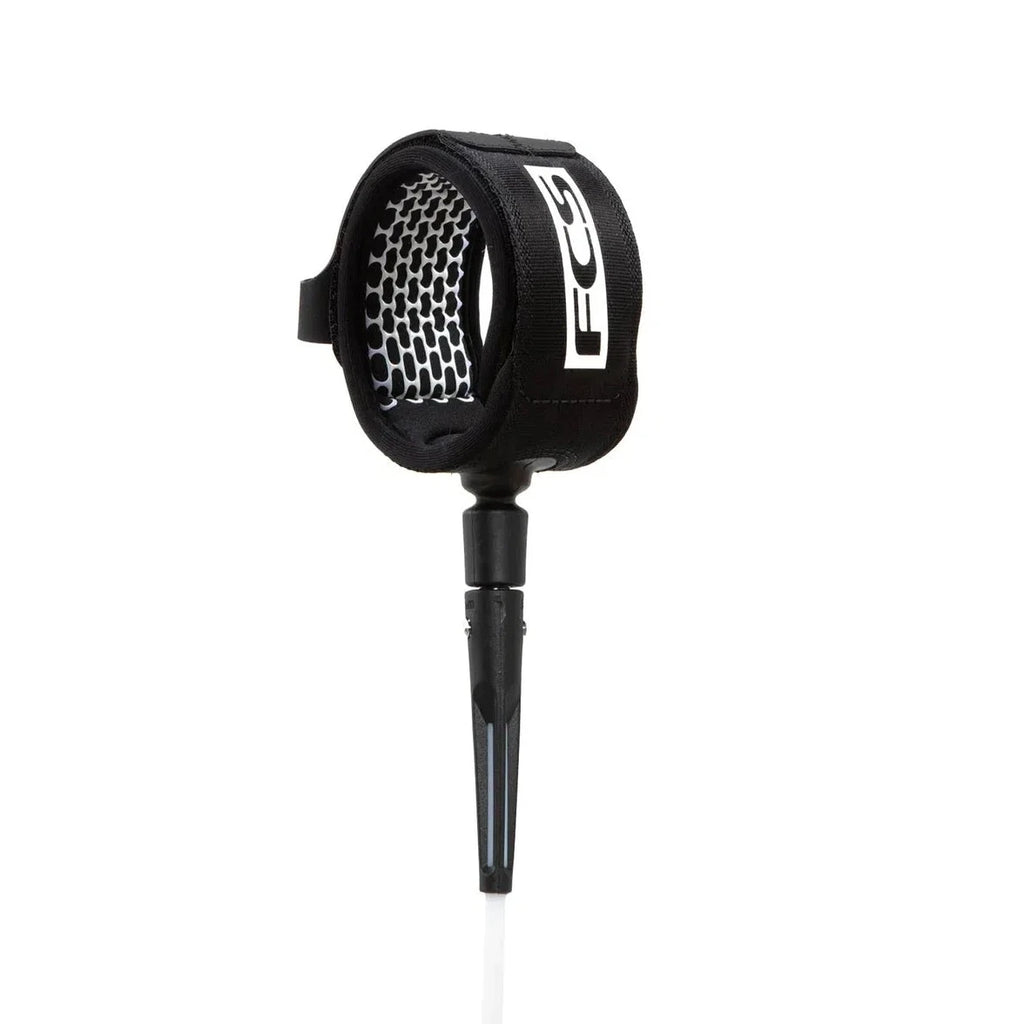 FCS - 6' Comp Essential Leash-Leashes-FCS-White-Spunkys Surf Shop LLC