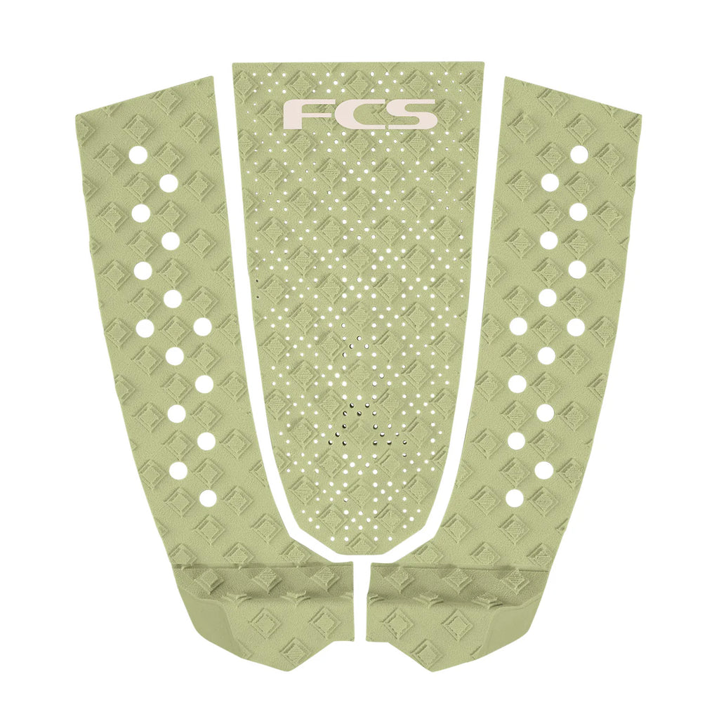 FCS - Eco Traction Pad T-3-Pads-FCS-Eucalyptus-Spunkys Surf Shop LLC