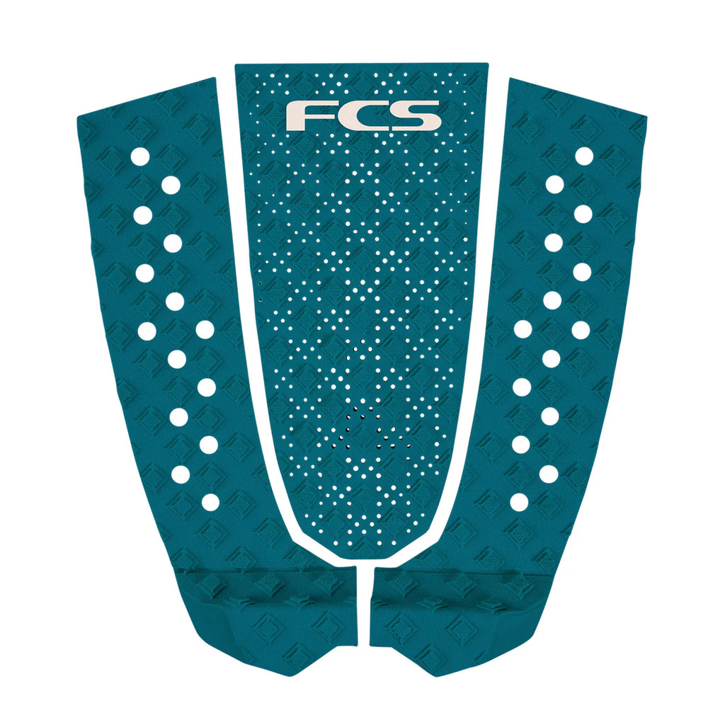 FCS - Eco Traction Pad T-3-Pads-FCS-Tidal Teal-Spunkys Surf Shop LLC