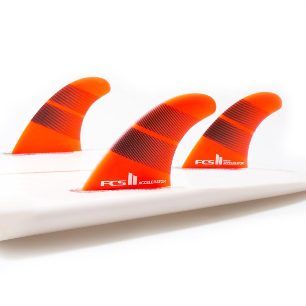 FCS II - Accelerator Neo Glass - Tri Fin-FCS Fins-FCS-Small-Spunkys Surf Shop LLC