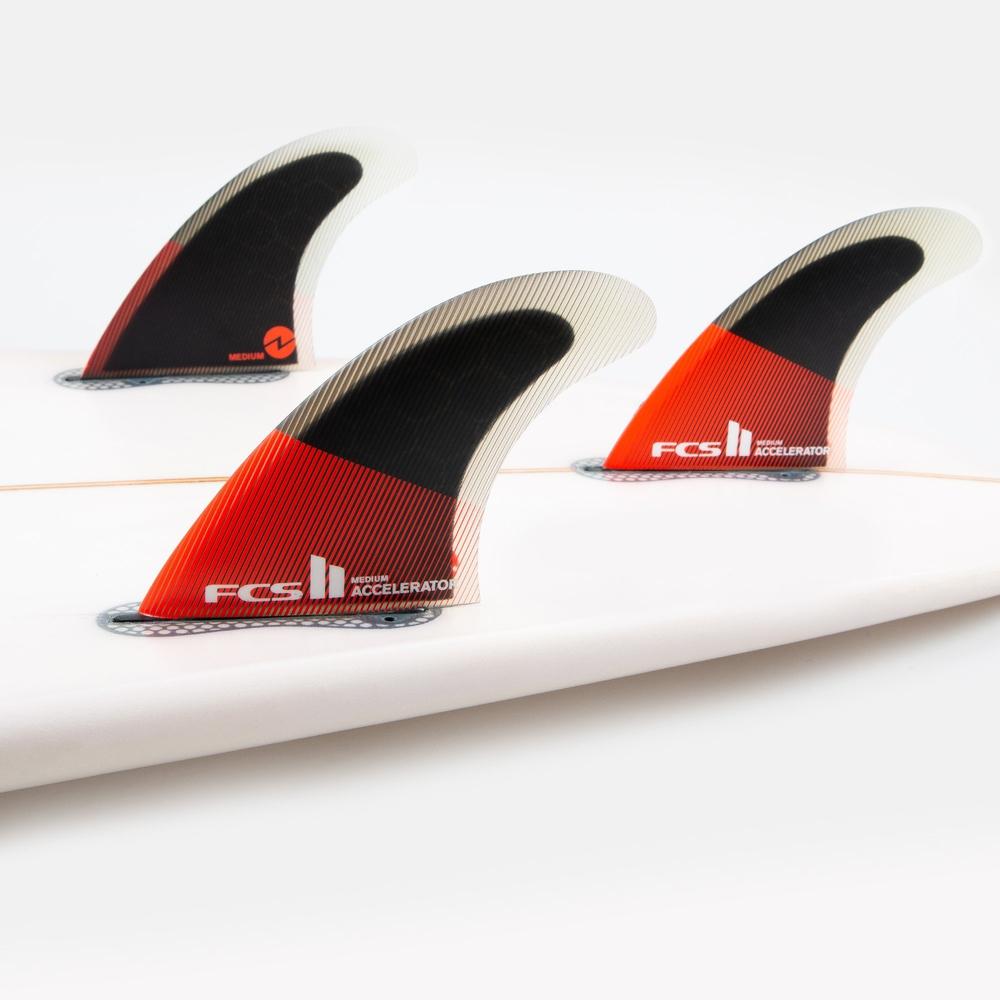 FCS II - Accelerator PC - Tri Fin-FCS Fins-FCS-Small-Spunkys Surf Shop LLC