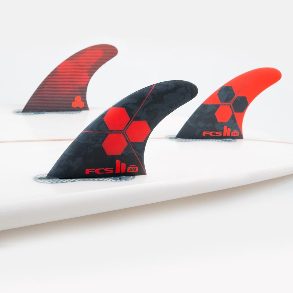 FCS II - Al Merrick PC - Tri Fin-FCS Fins-FCS-Small-Blue-Spunkys Surf Shop LLC