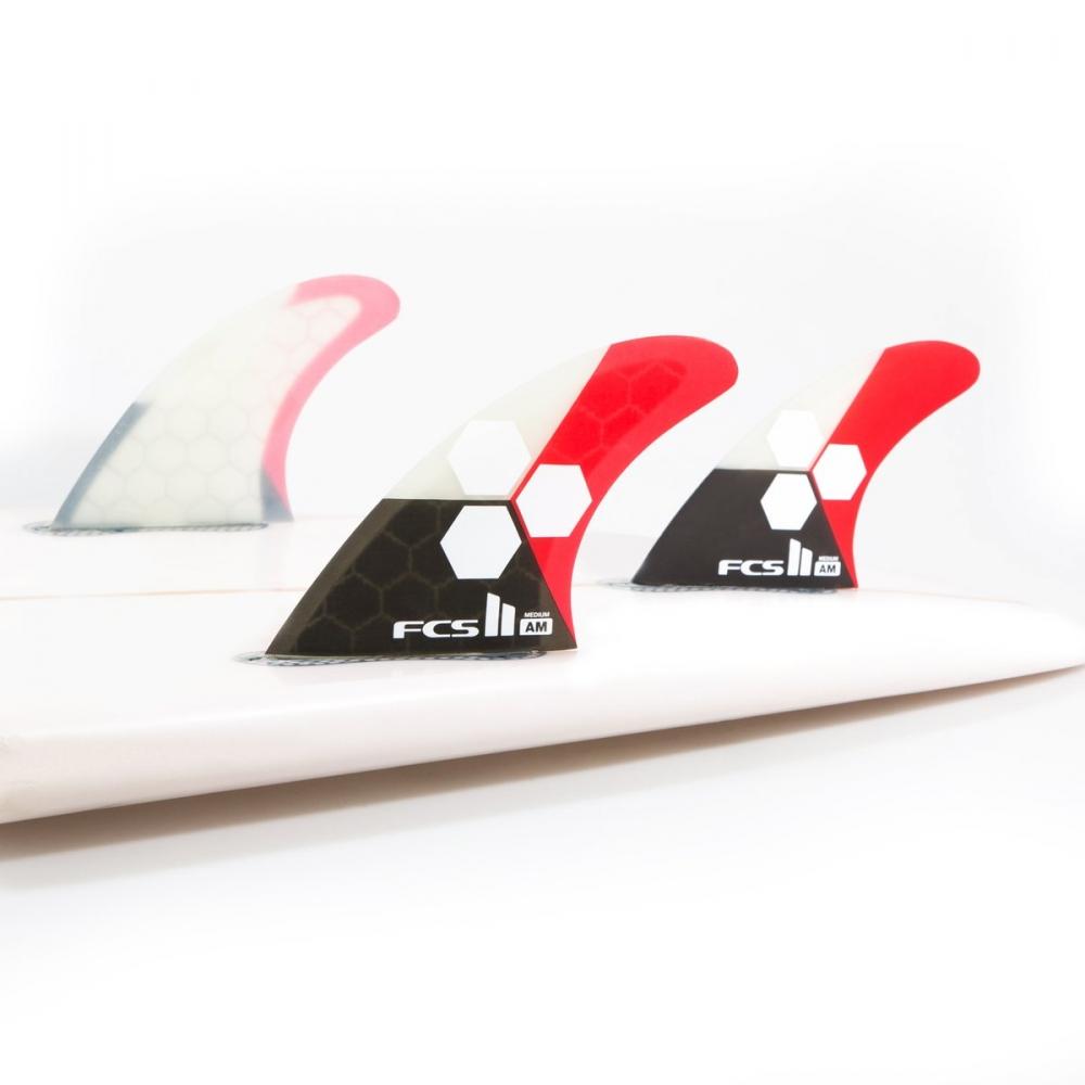 FCS II - Al Merrick PC - Tri Fin-FCS Fins-FCS-Small-Blue-Spunkys Surf Shop LLC
