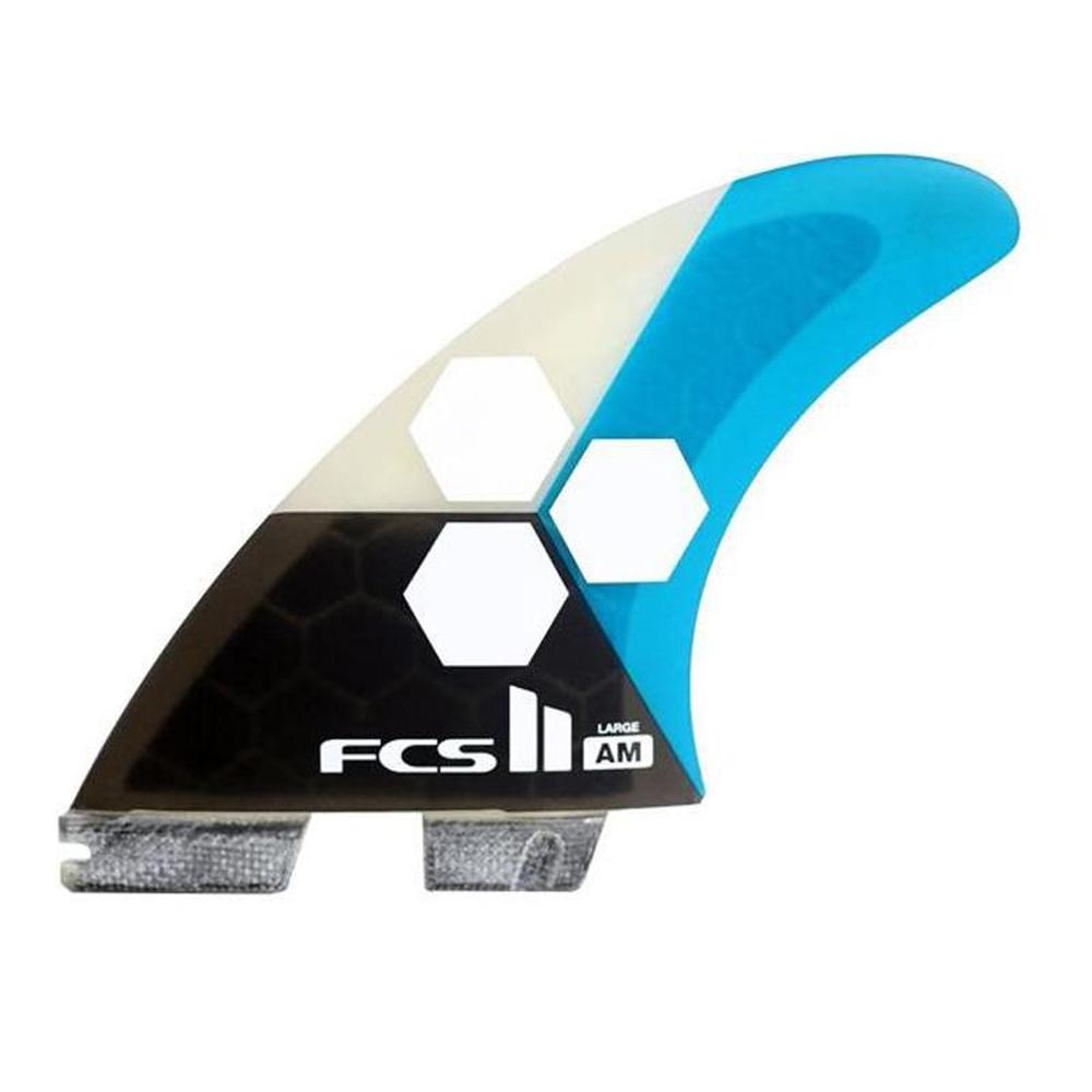 FCS II - Al Merrick PC - Tri-Quad Fin-FCS Fins-FCS-Large-Blue-Spunkys Surf Shop LLC