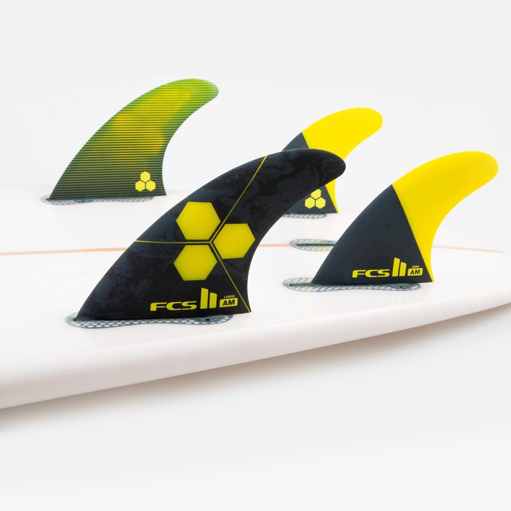 FCS II - Al Merrick - Tri-Quad Fins-FCS Fins-FCS-Medium-Blue-Spunkys Surf Shop LLC