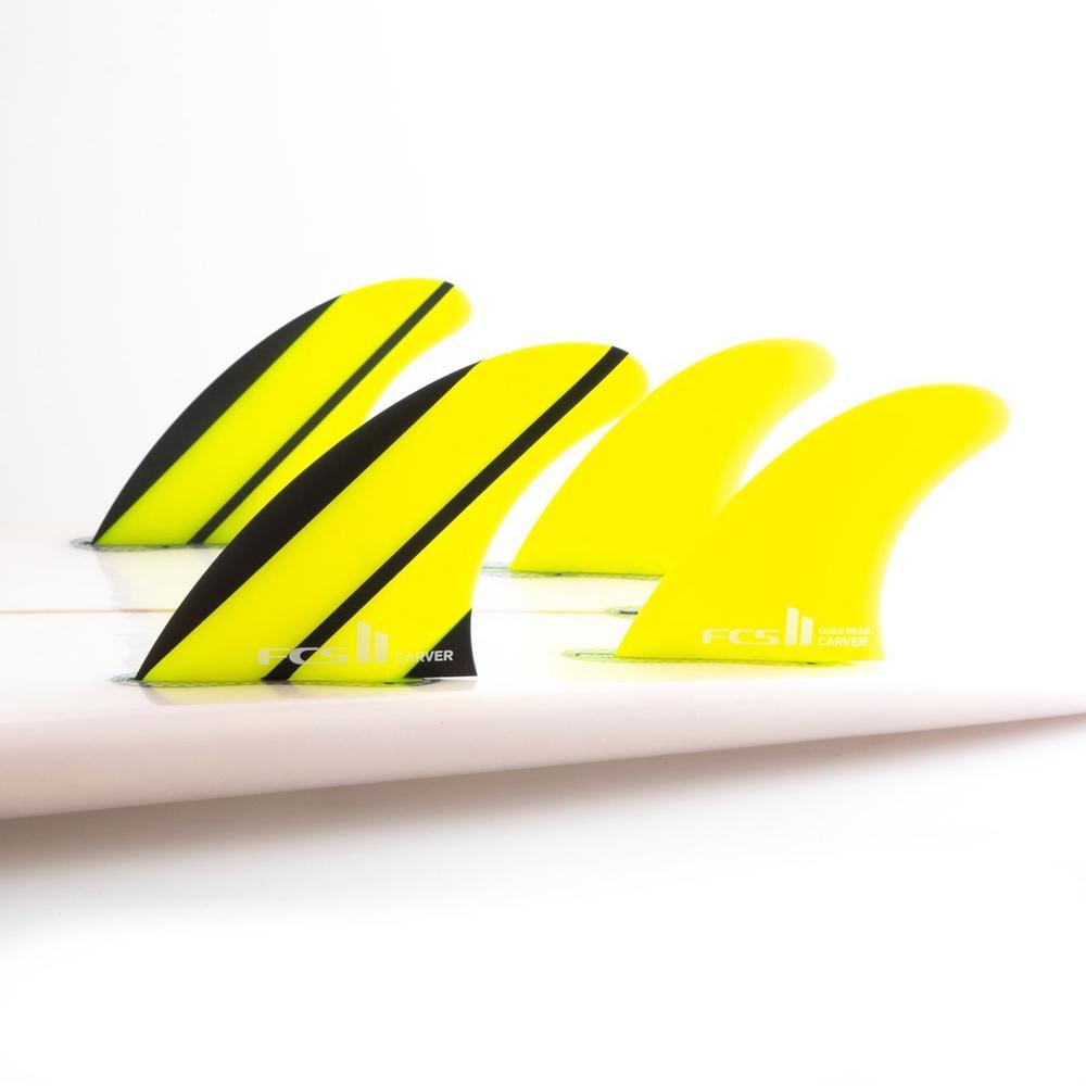 FCS II - Carver Neo Glass - Quad Rear Fins-FCS Fins-FCS-Small-Spunkys Surf Shop LLC