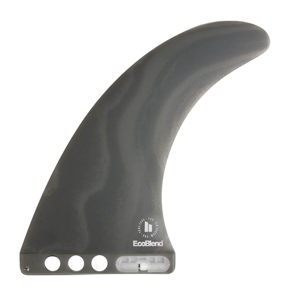 FCS II - Connect Neo Eco Longboard Fin-FCS Fins-FCS-7-Smoke-Spunkys Surf Shop LLC