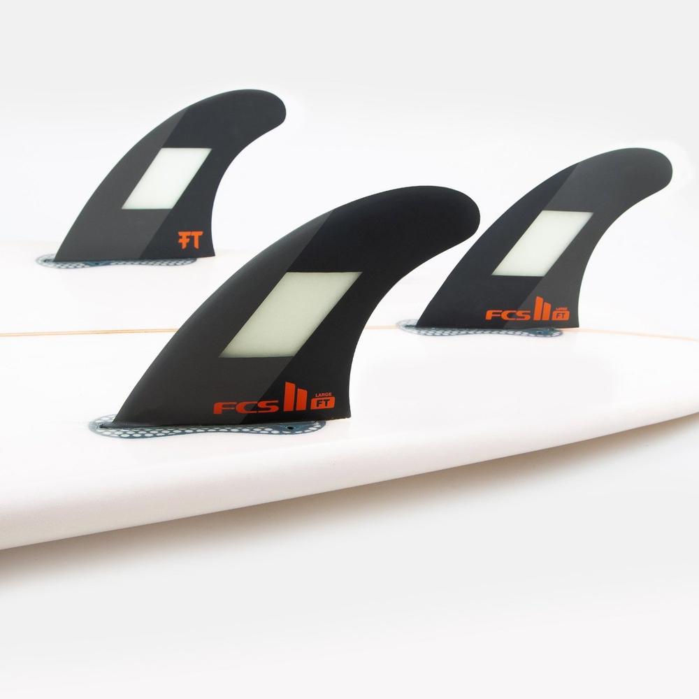 FCS II - Filipe Toldeo - Tri Fin-FCS Fins-FCS-Grom-Yellow-Spunkys Surf Shop LLC