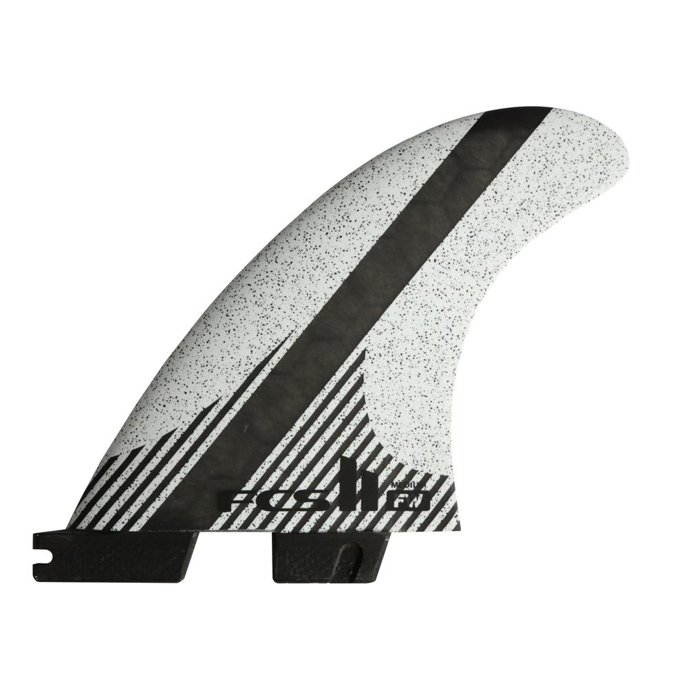 FCS II - Firewire PC Carbon - Tri-Quad Fin-FCS Fins-FCS-Medium-White-Spunkys Surf Shop LLC