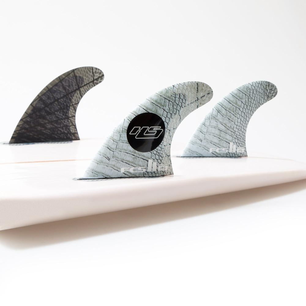 FCS II - Hayden Shapes PC Carbon - Tri Fin-FCS Fins-FCS-Medium-White-Spunkys Surf Shop LLC