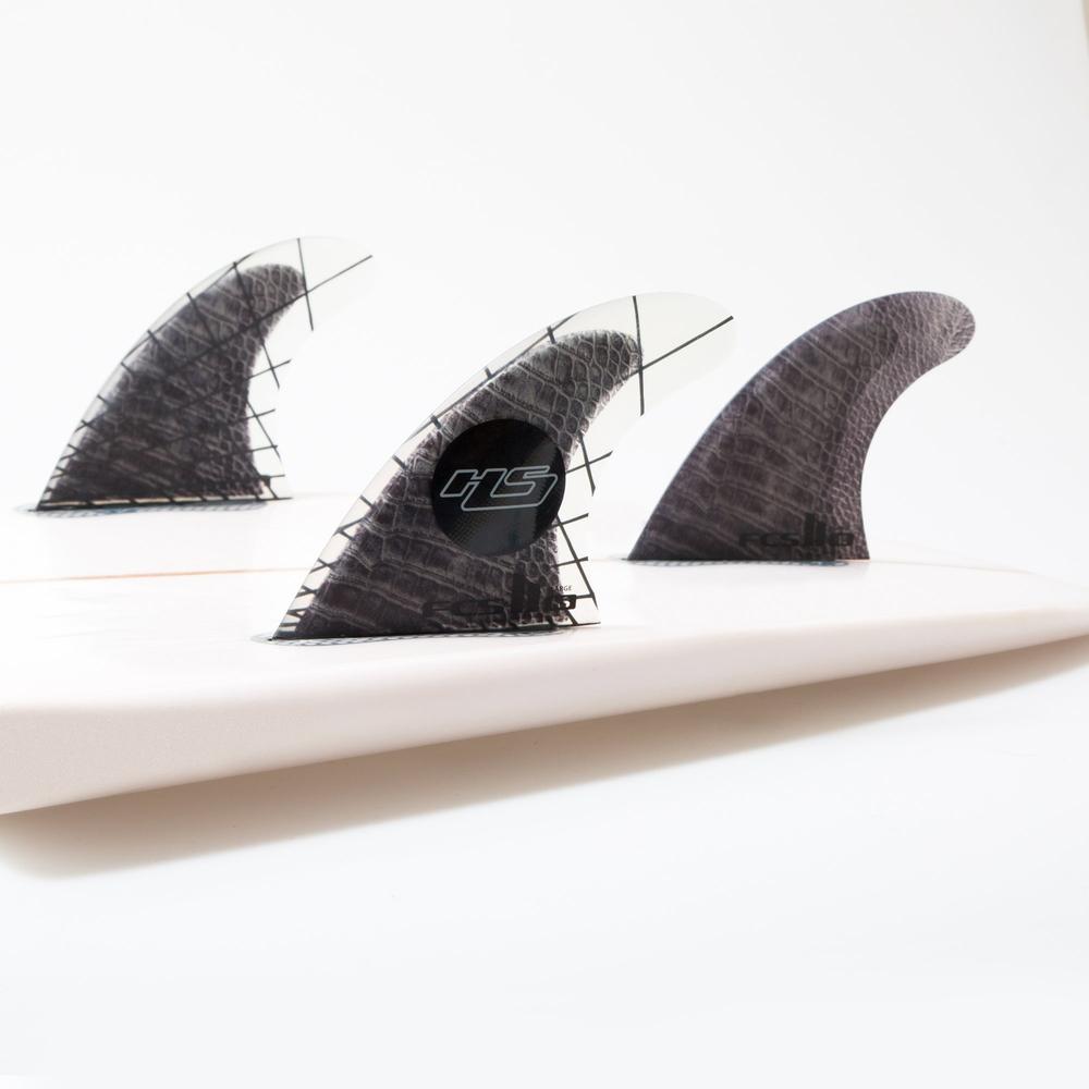 FCS II - Hayden Shapes PC Carbon - Tri Fin-FCS Fins-FCS-Medium-White-Spunkys Surf Shop LLC