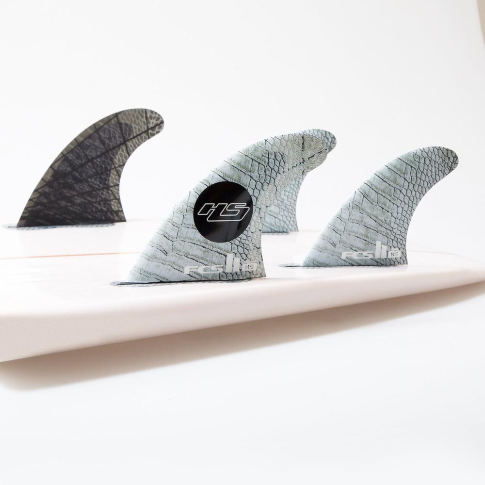 FCS II - Hayden Shapes PC Carbon - Tri-Quad Fin-FCS Fins-FCS-Medium-Black-Spunkys Surf Shop LLC