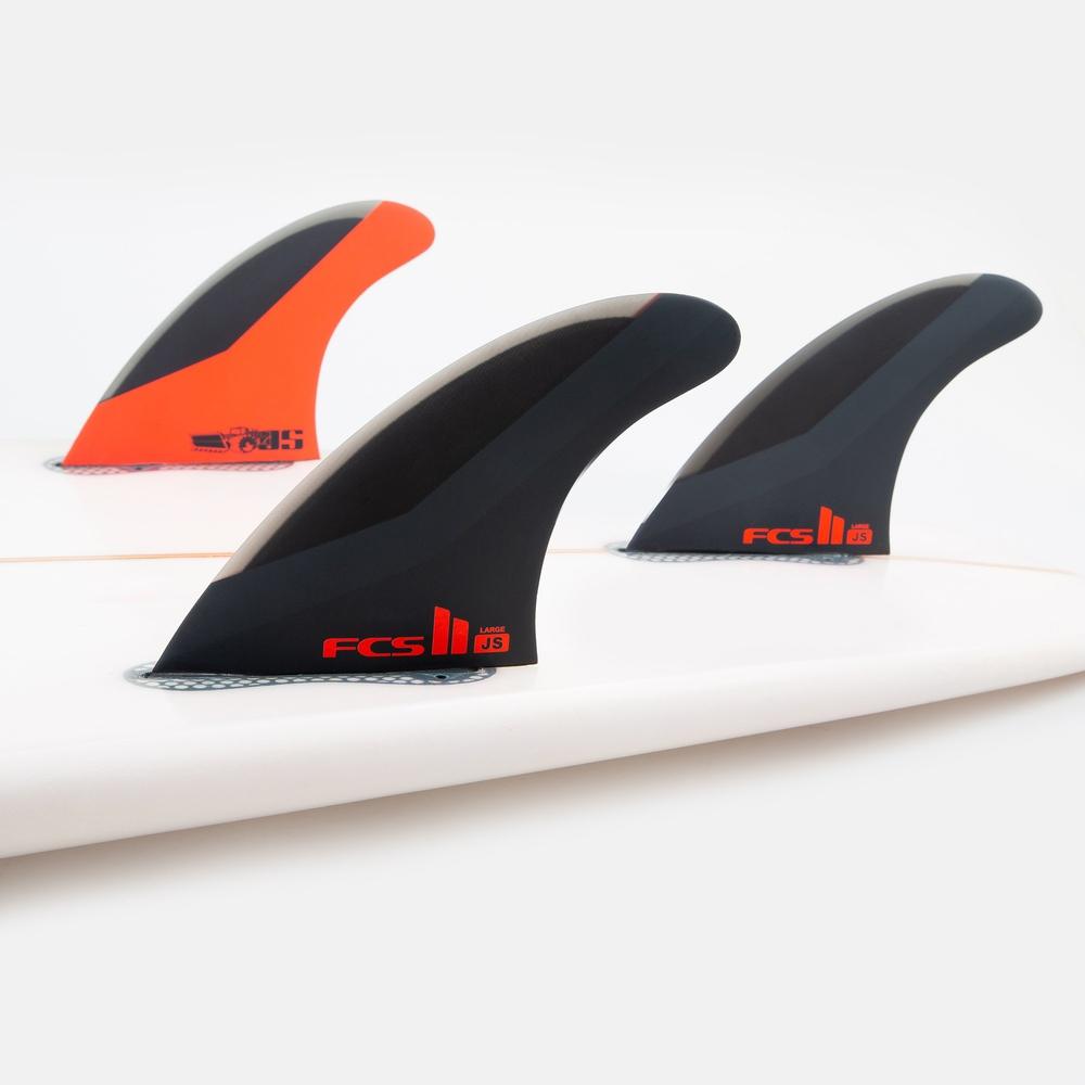 FCS II - Jason Stevenson PC - Tri-Quad Fin-FCS Fins-FCS-Medium-Spunkys Surf Shop LLC