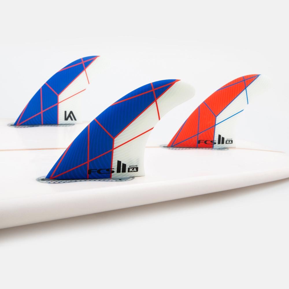 FCS II - Kolohe Andino - Tri Fin-FCS Fins-FCS-Grom-Blue & White-Spunkys Surf Shop LLC