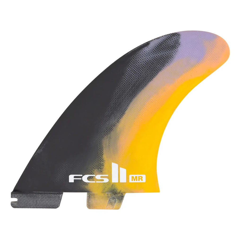 FCS II - Mark Richards PC - Twin & Stabilizer Fin-FCS Fins-FCS-Black & Colour Swirl-XL-Spunkys Surf Shop LLC