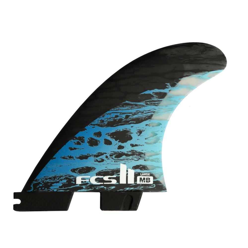 FCS II - Matt Biolos PC Carbon - Tri-Quad Fin-FCS Fins-FCS-Medium-Blue-Spunkys Surf Shop LLC